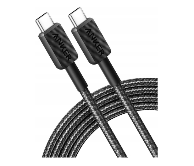 ANKER 322 USB-C na USB-C 0.9m czarny A81F5G11 - 1276961 - zdjęcie